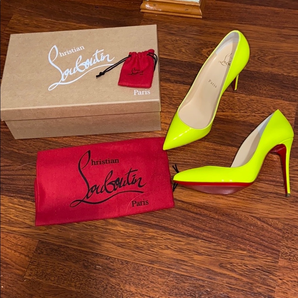 RARE Christian Louboutin Pigalle 100mm - Picture 3 of 10